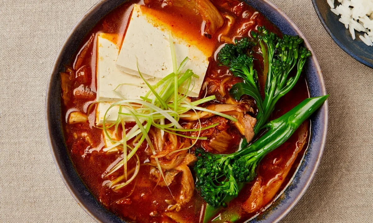  Hướng dẫn cách nấu lẩu chay với kim chi